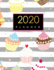 2020 Planner: January-December 2020 | 12-Monthly Calendar Schedule Organizer With Inspirational Quotes | 48-Weekly Planner | Blank and Lined Journal...Cupcakes Design | 8.5"X 11" Inches, 100 Pages
