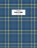 Cornell Notes Notebook: Note Taking With Graph Paper Quad Grid, Index and Numbered Pages, Plaid
