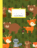 Composition Book: Wide Ruled Notebook Cute Woodland Animals Design Cover