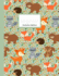 Composition Book: Wide Ruled Notebook Cute Forest Animals Design Cover