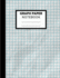 Graph Paper Notebook: Composition Paper Grid 110 Pages, 4x4 Quad-Ruled Notebook (Large, 8.5x11 in. )