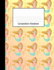 Composition Notebook: Wide Ruled Girls Writing Book Mermaid Coral Lemon Design Cover