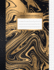 Graph Paper Notebook: Gold & Black Marble | 1 Cm Square Graph Paper | Graphing Notebook | Science & Math Notebook | Quad Ruled Notebook | Graph...Office Supplies (Squared Paper Notebook)