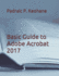 Basic Guide to Adobe Acrobat 2017