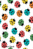 Password Book: Include Alphabetical Index With Cute Ladybug Background
