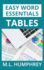 Tables (Easy Word Essentials)