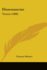 Dissonancias: Versos (1890)