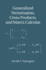 Generalized Vectorization, Cross-Products, and Matrix Calculus