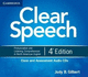 Clear Speech Class and Assessment Audio Cds (4): Pronunciation and Listening Comprehension in North American English
