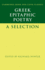 Greek Epitaphic Poetry: A Selection