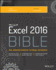 Excel 2016 Bible