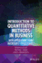 Introduction to Quantitative Methods in Business: With Applications Using Microsoft Office Excel