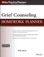 Grief Counseling Homework Planner
