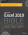 Excel 2019 Bible