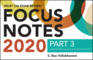 Wiley Cia Exam Review 2020 Focus Notes, Part 3