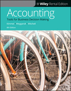 Accounting: Tools for Business Decision Making Wileyplus Multi-Term