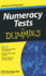 Numeracy Tests for Dummies (for Dummies (Lifestyles Paperback))