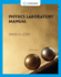 Physics Laboratory Manual 4ed (Ie) (Pb 2014)