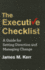 The Executive Checklist: a Guide for Setting Direction and Managing Change