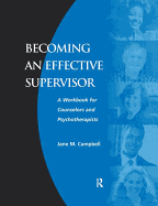 Becoming an Effective Supervisor