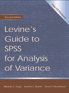 Levine's Guide to Spss for Analysis of Variance