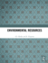 Environmental Resources
