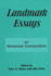 Landmark Essays on Advanced Composition: Volume 10