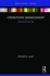 Operations Management: A Research Overview