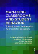 Managing Classrooms and Student Behavior