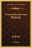 Personal Idealism and Mysticism