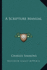 A Scripture Manual