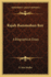 Rajah Rammohun Roy: A Biographical Essay