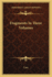 Fragments In Three Volumes