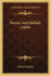 Poems And Ballads (1899)