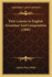 First Lessons In English Grammar And Composition (1896)