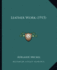 Leather Work (1915)