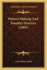 Pattern Making and Foundry Practice (1905)