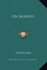 On Modesty
