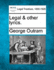 Legal and Other Lyrics