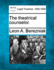 The Theatrical Counselor.