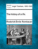 The History of a Life.