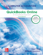 Loose Leaf for Computer Accounting With Quickbooks Online: a Cloud Based Approach, 2024 Release