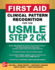 First Aid Clinical Pattern Recognition for the Usmle Step 2 Ck