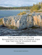 The Architecture of the Renaissance in Italy