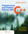 Programming and Problem Solving With C++