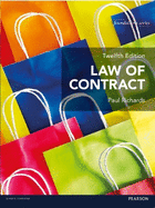 Law of Contract 12th Edition Mylawchamber Pack (Foundation Studies in Law Series)