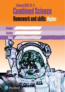 Edexcel Gcse 9-1 Combined Science Homework Book Higher Tier (Homework for Science Workbook Series)