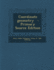 Coordinate Geometry-Primary Source Edition