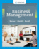 Business Management; 9781305661813; 1305661818