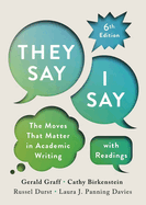 "They Say / I Say" With Readings